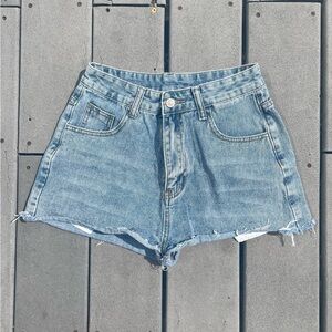 *5/$20 or 3/$15* Light Wash Blue Jean Cut-off Shorts